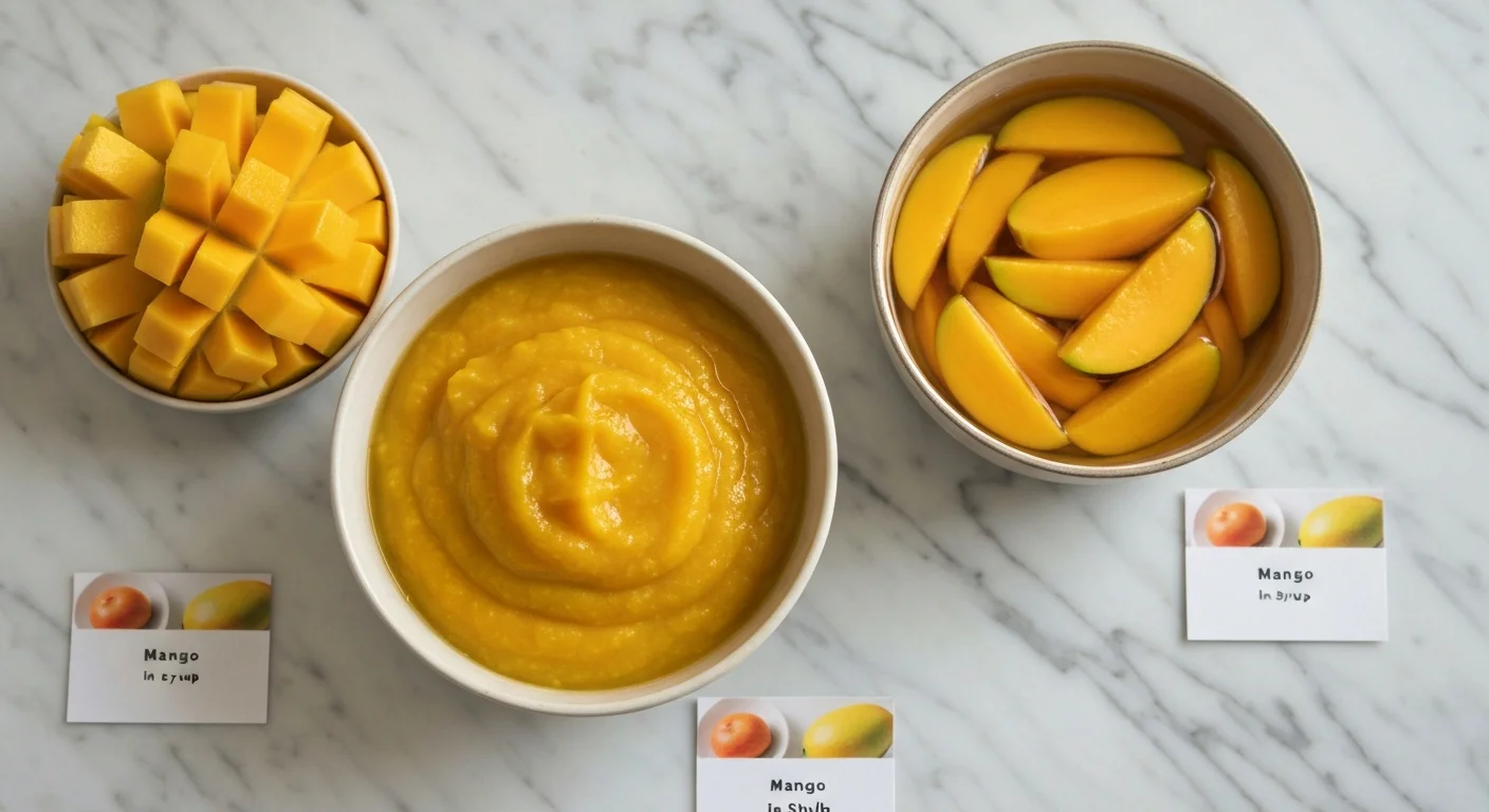 Fresh Mango vs Frozen Pulp vs Canned: Which to Use