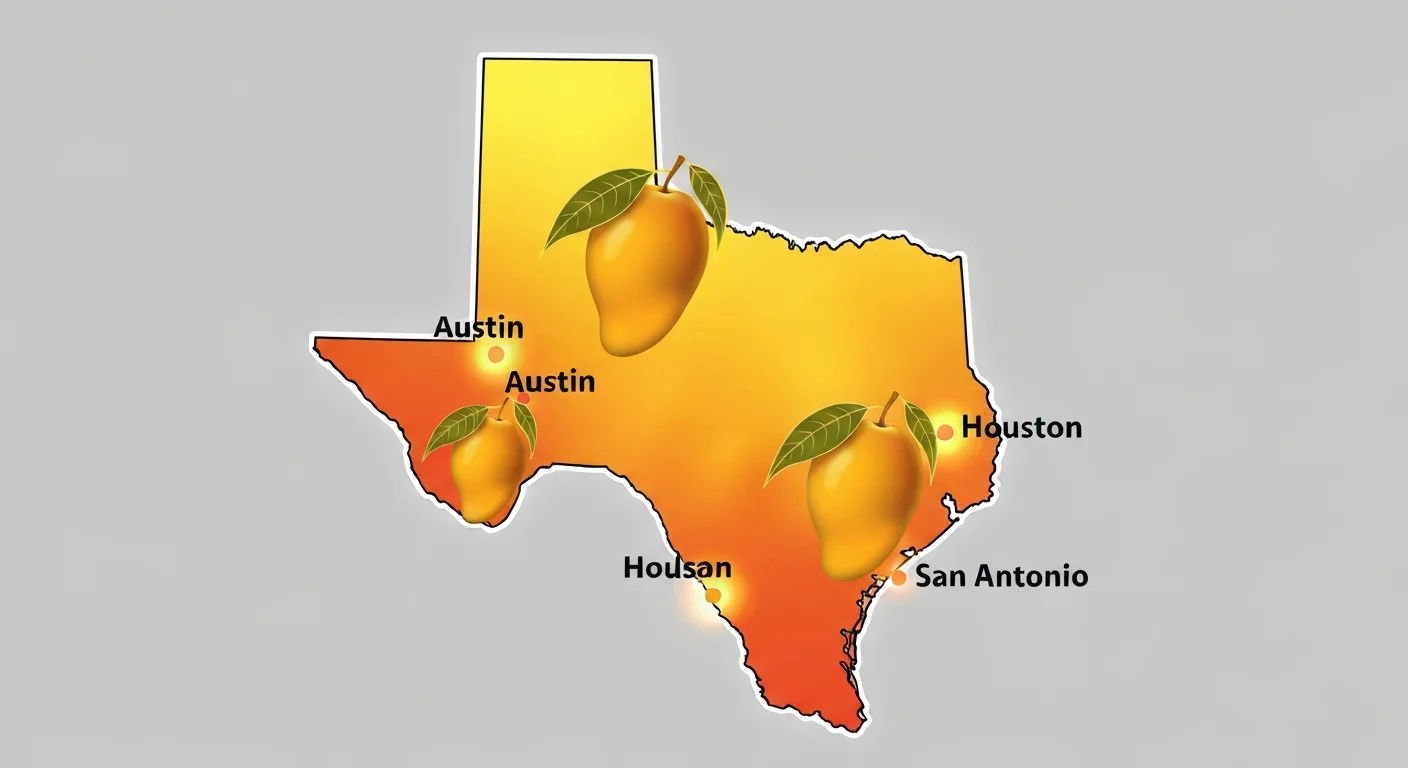 Where Indian Mangoes Are Consumed Most in Texas: City Data