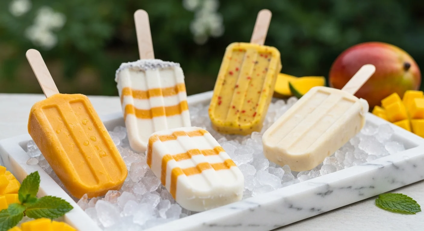 Mango Popsicles for Texas Kids: 4 Healthy Flavors — Mango popsicles for kids | Swadeshi Mangoes