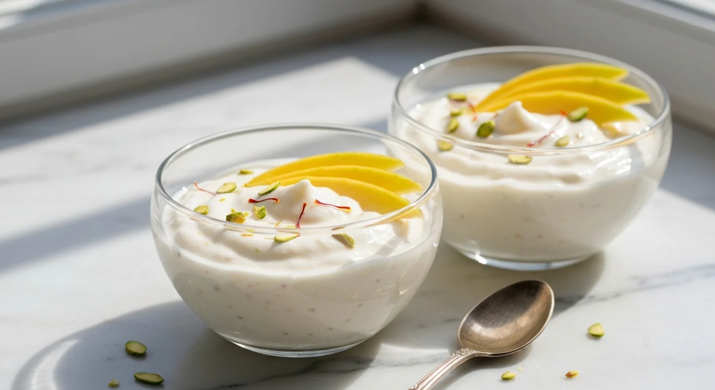 Mango Shrikhand: Gujarati Summer Dessert in 10 Minutes