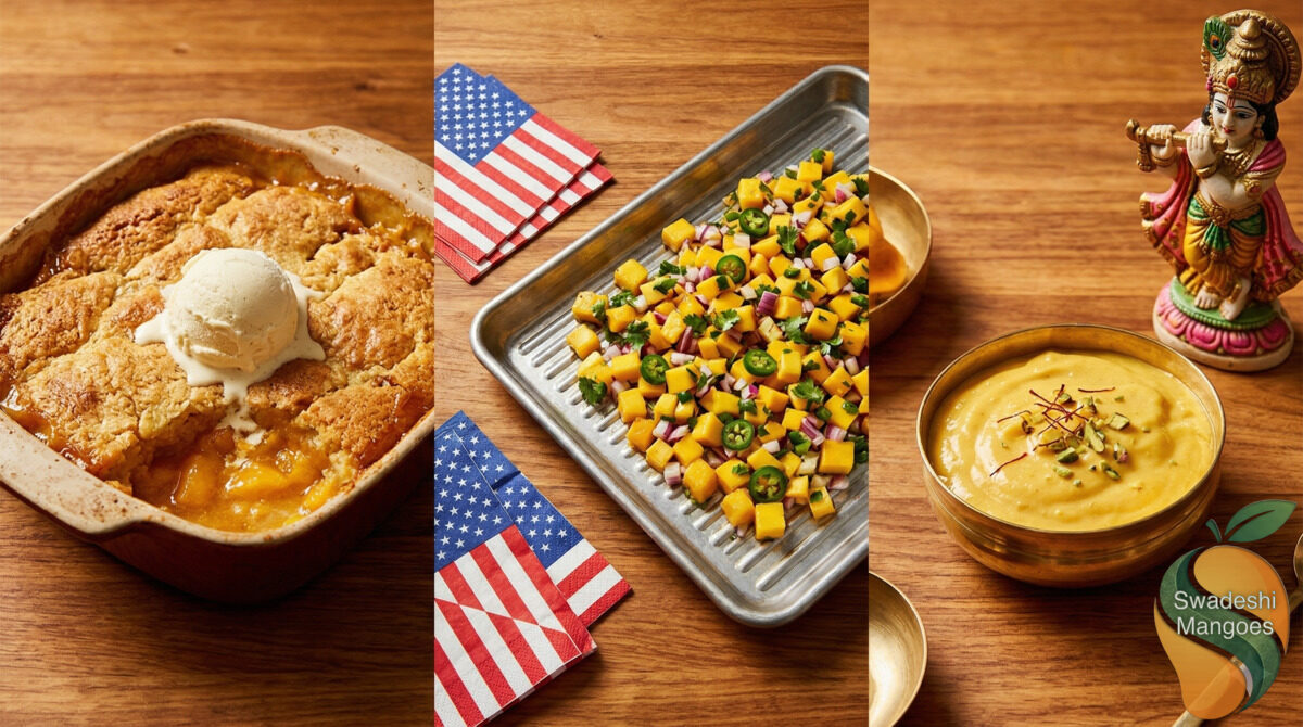 Juneteenth, July 4th, and Janmashtami: Three Summer Celebrations, One Mango Menu