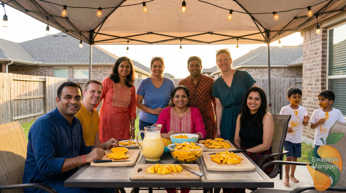 How to Host a Mango Cutting Party in Your Texas Backyard